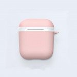 Wholesale P&U Protective Thicken Soft Silicone Cover Skin for Airpod Charging Case (Pink)